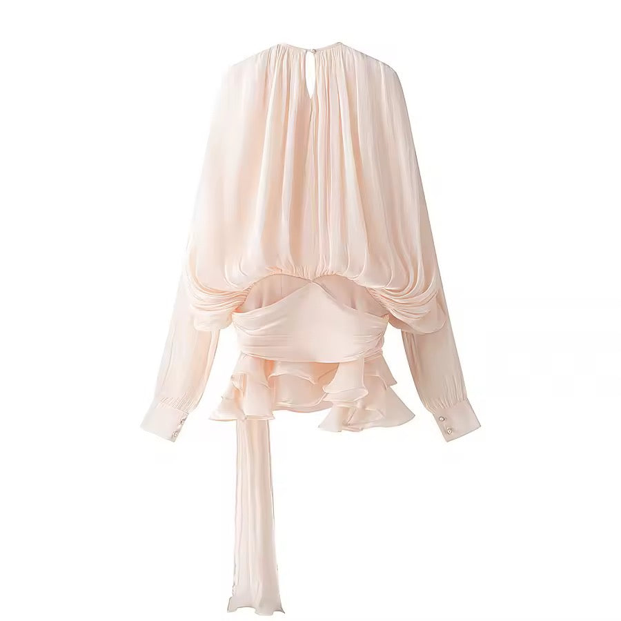 Valéa Draped Mini Dress Set