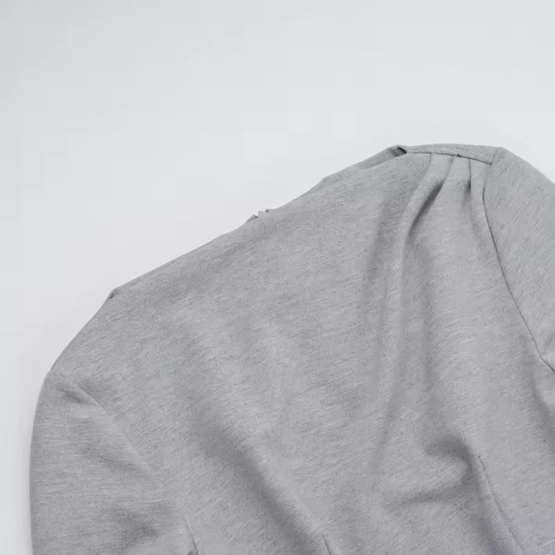 Grace High Neck A-line Mini Dress