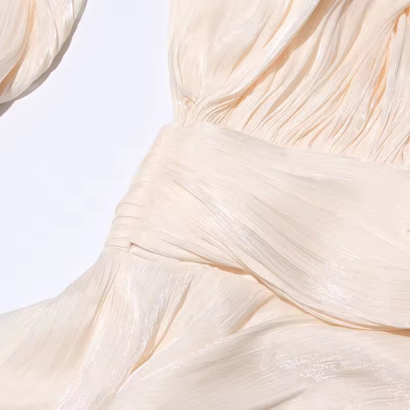 Valéa Draped Mini Dress Set