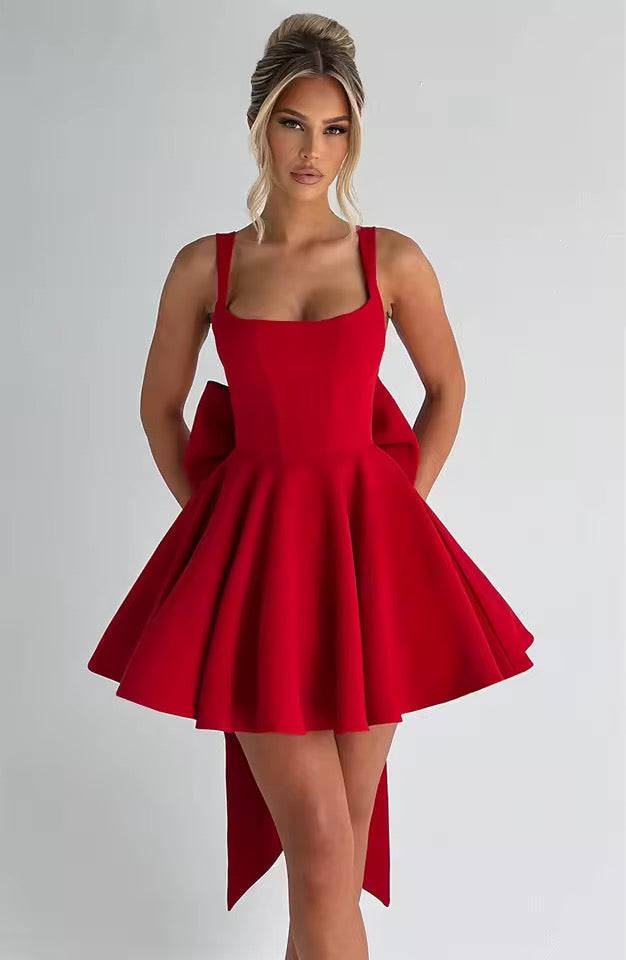 Élyse Bow Mini Dress