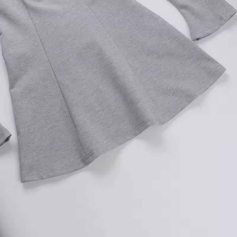 Grace High Neck A-line Mini Dress