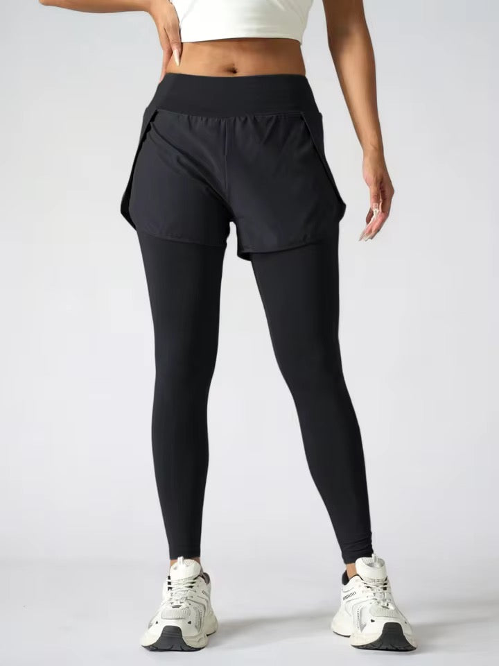 SYLA Veil Leggings – 2-in-1 Skirted Performance Pants