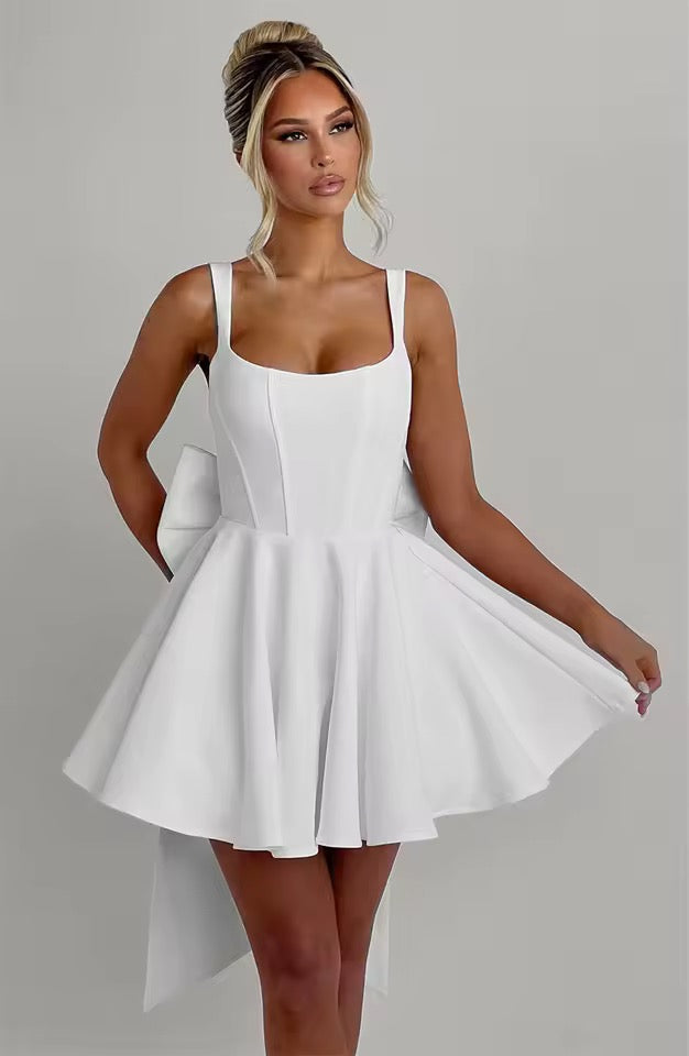 Élyse Bow Mini Dress