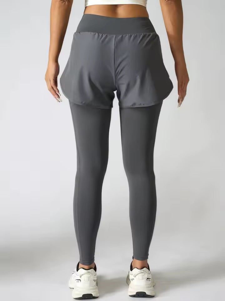 SYLA Veil Leggings – 2-in-1 Skirted Performance Pants