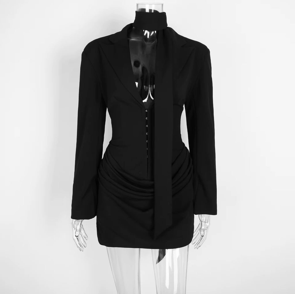 Vesper Sculpted Blazer Mini Dress