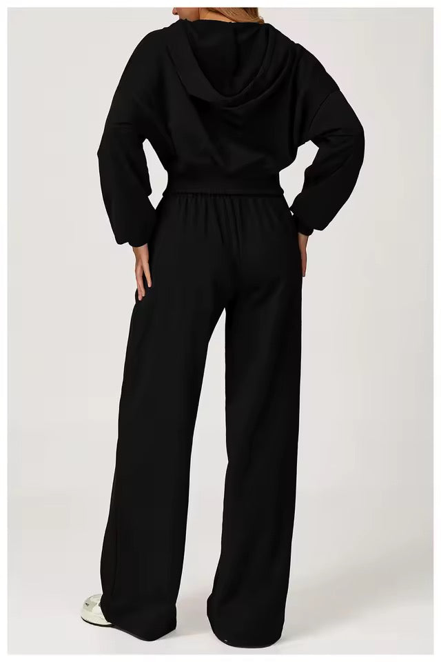 SYLA Cozy Motion 2-Piece Set – Zip Hoodie + SweatPants