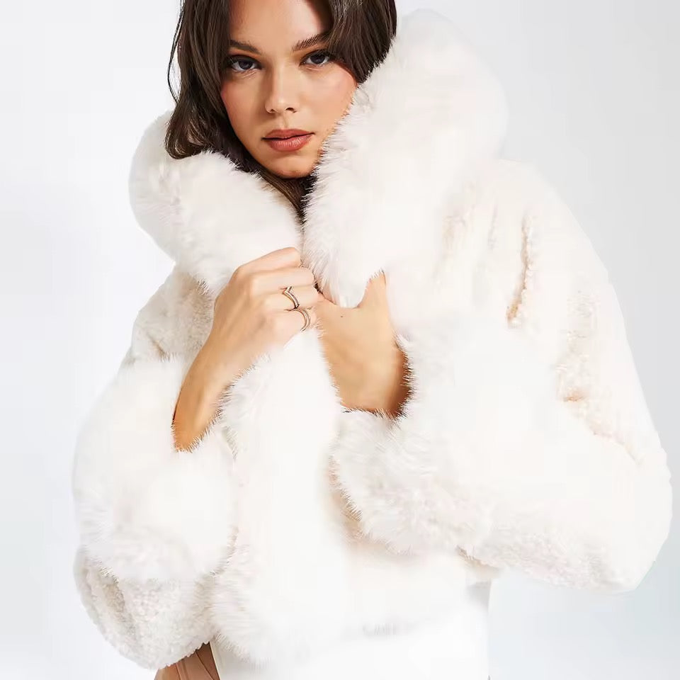 Arctic Muse Fur Hooded Coat