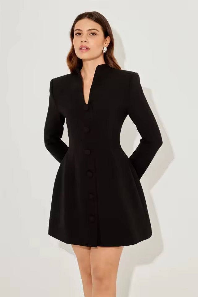 Monarch A-Line Blazer Mini Dress