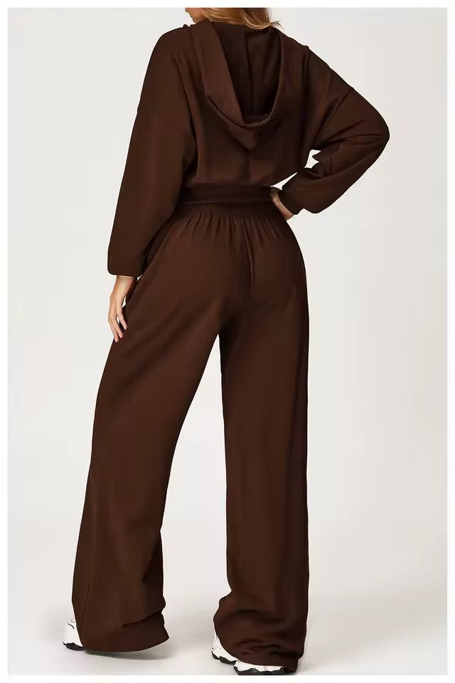 SYLA Cozy Motion 2-Piece Set – Zip Hoodie + SweatPants