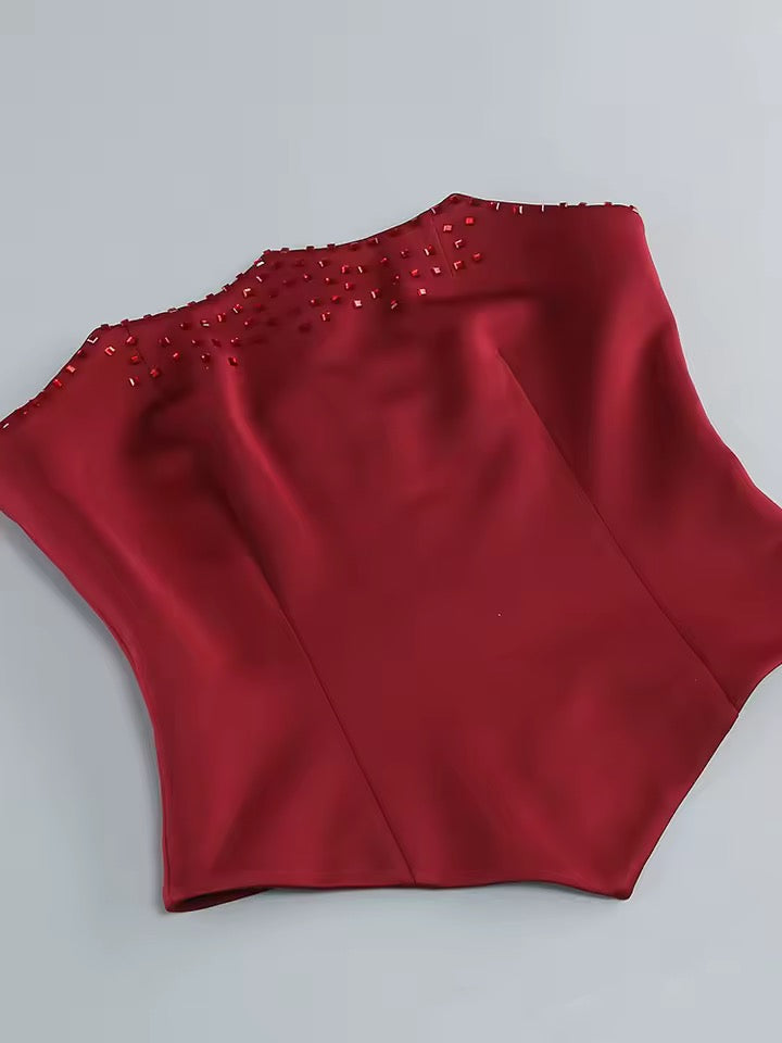 Arielle Crystal Corset Set