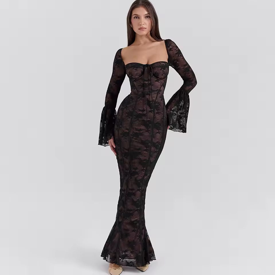 Elaria Lace Corset Dress