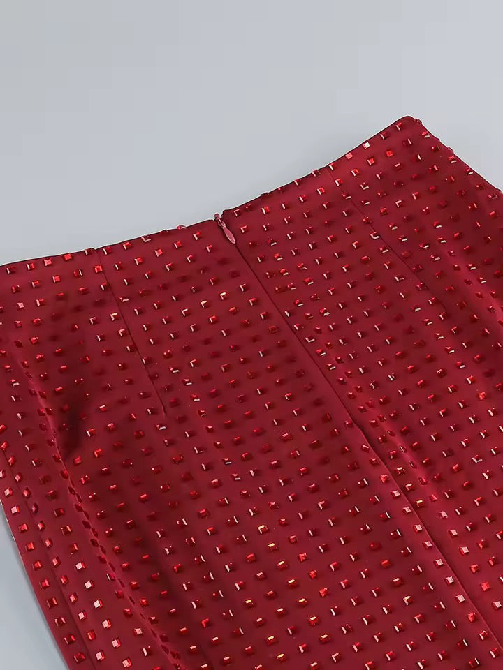 Arielle Crystal Corset Set