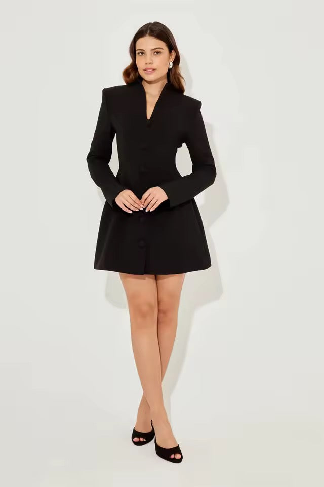 Monarch A-Line Blazer Mini Dress