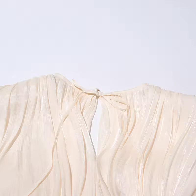 Valéa Draped Mini Dress Set