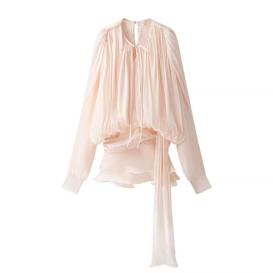 Valéa Draped Mini Dress Set