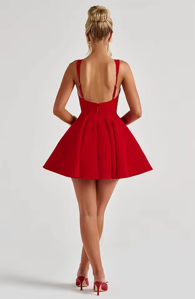 Élyse Bow Mini Dress