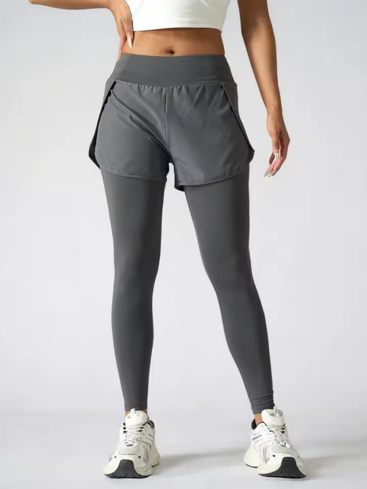 SYLA Veil Leggings – 2-in-1 Skirted Performance Pants