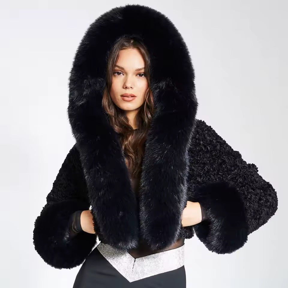Arctic Muse Fur Hooded Coat