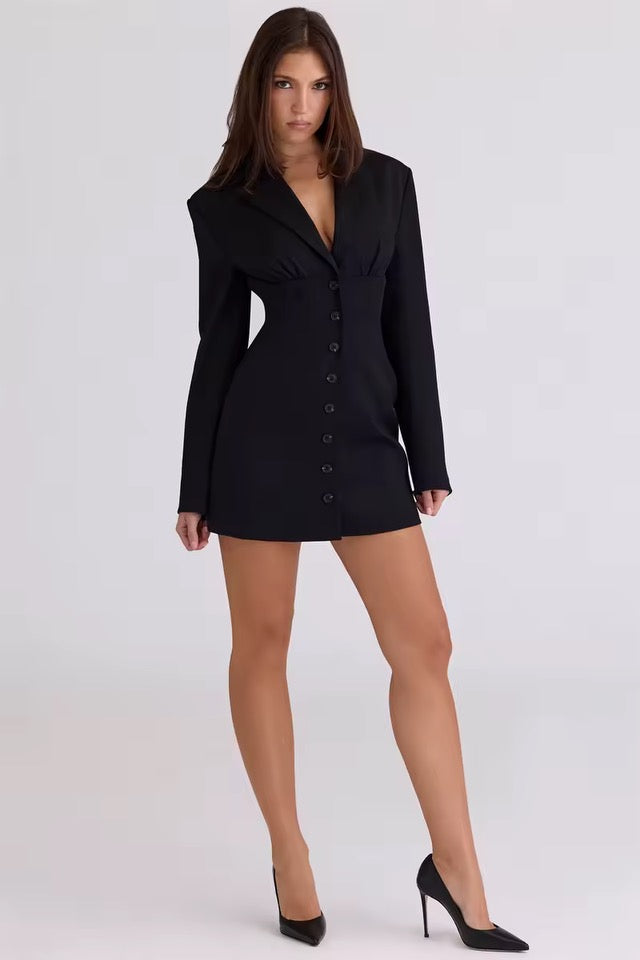 Isla Tailored Mini Blazer Dress