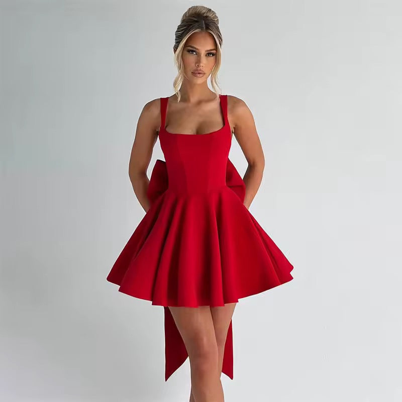 Élyse Bow Mini Dress