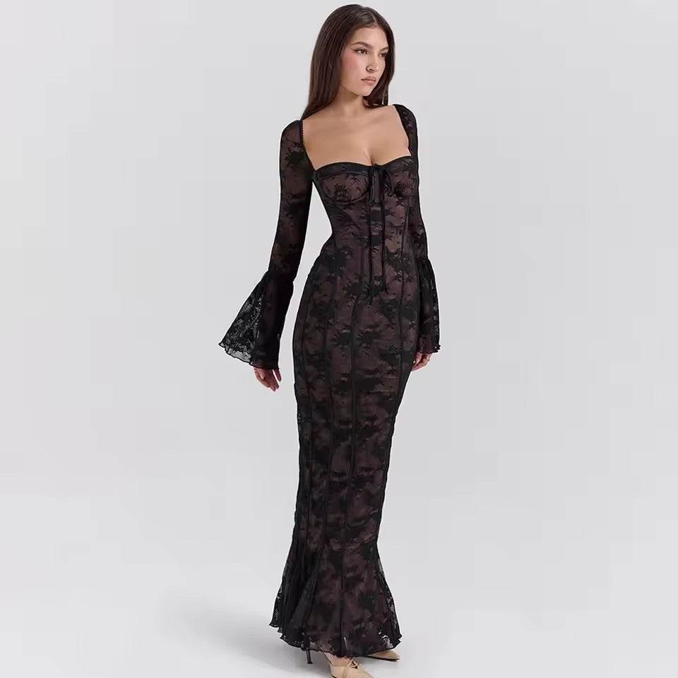 Elaria Lace Corset Dress