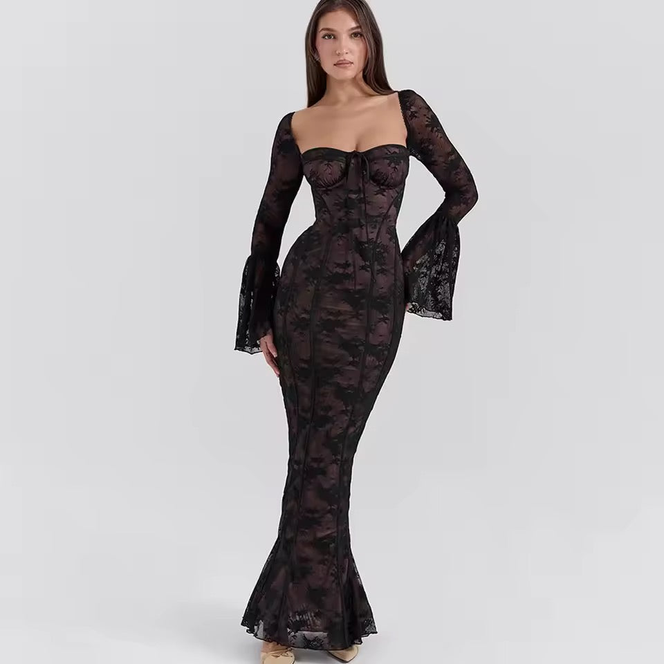 Elaria Lace Corset Dress