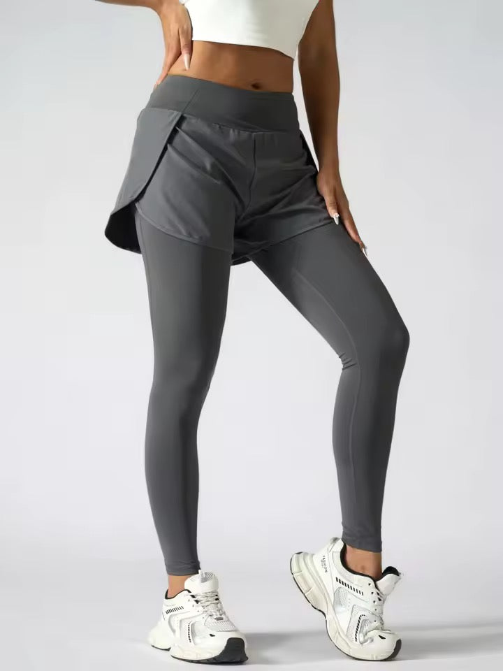 SYLA Veil Leggings – 2-in-1 Skirted Performance Pants