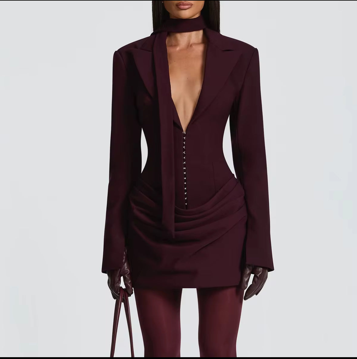 Vesper Sculpted Blazer Mini Dress